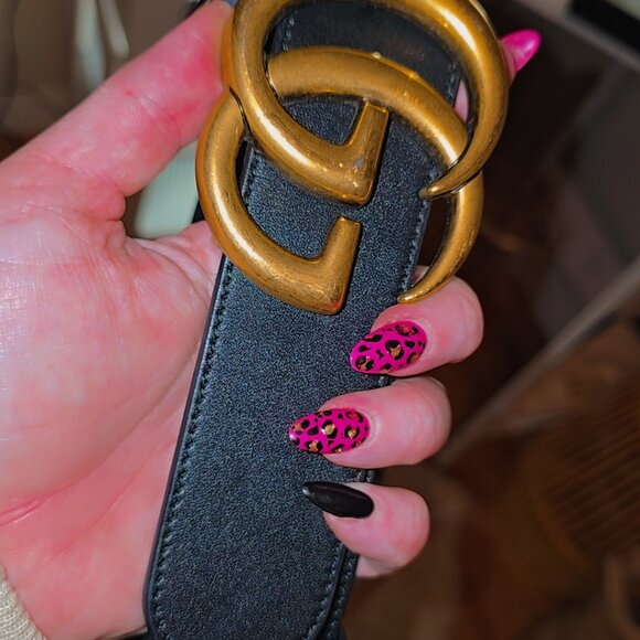 Gucci Marmont Belt - Black - Picture 4 of 5